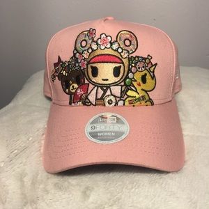 Toki doki adjustable pink cap NWT